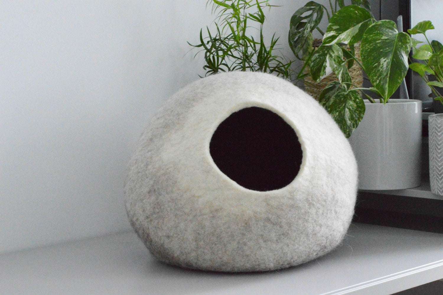 Premium Bubble Cat House - Ombre Wool Pet Bed - Home Soul