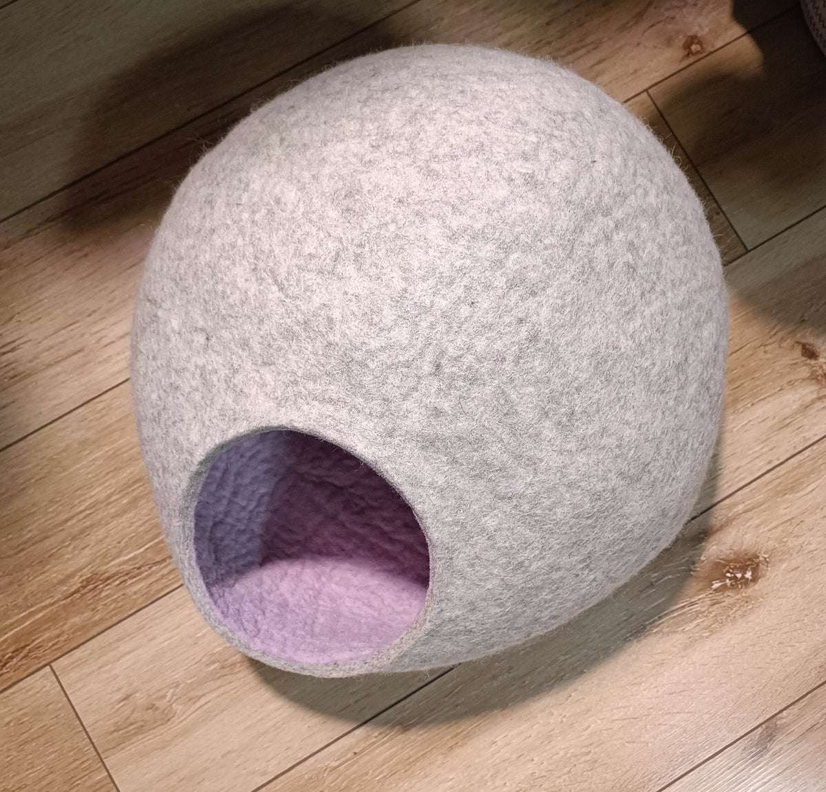 Wool Cat Bed - Premium Pet Cave - Home Soul