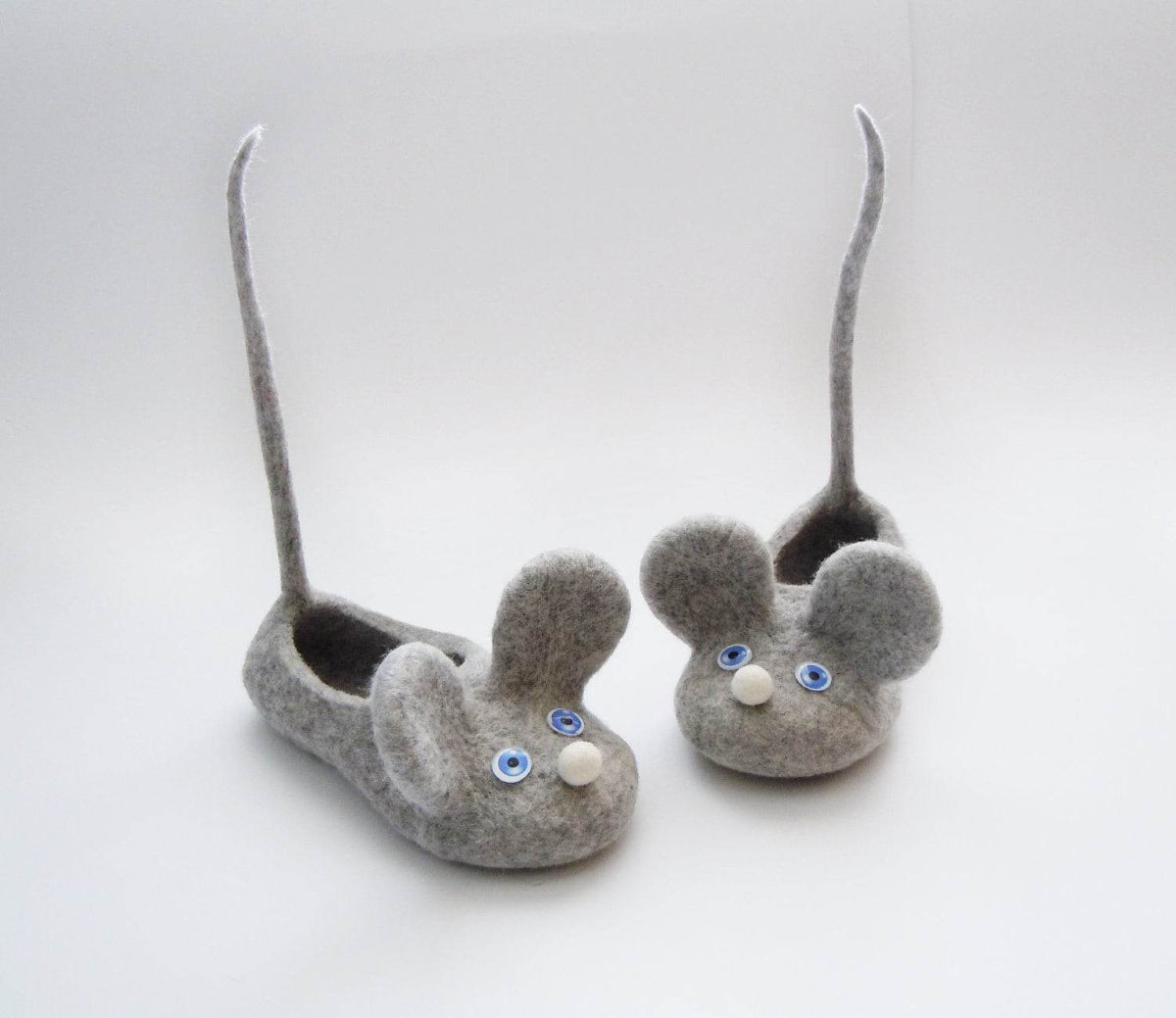 Mice Kids Slippers - Playful Animal House Shoes - Home Soul