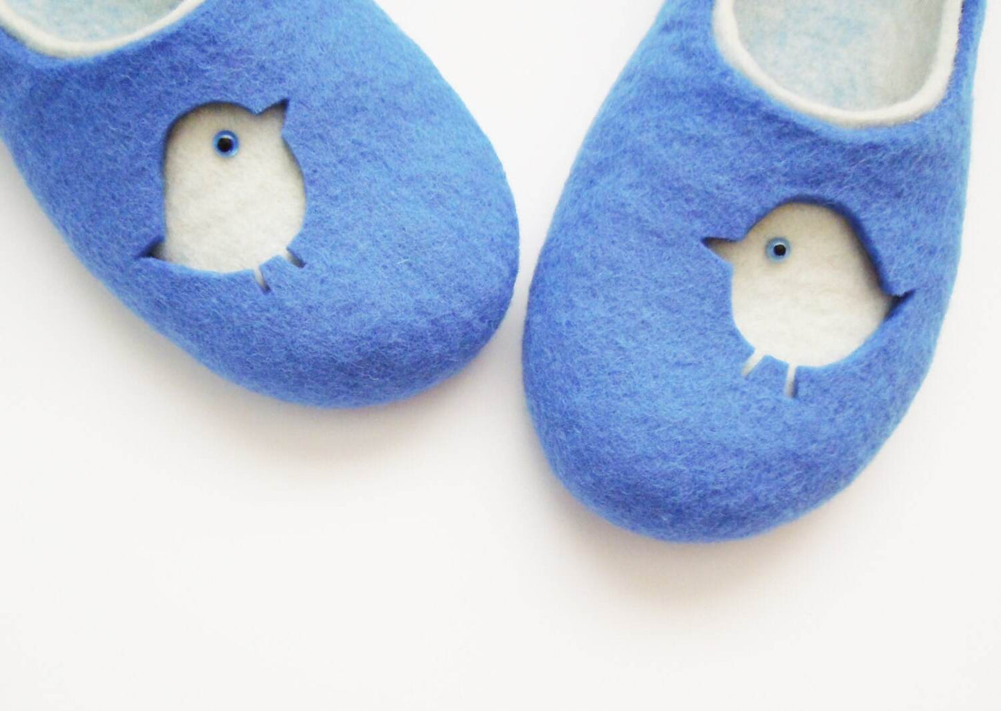 Sparrow Slippers - Bird Design House Shoes - Home Soul