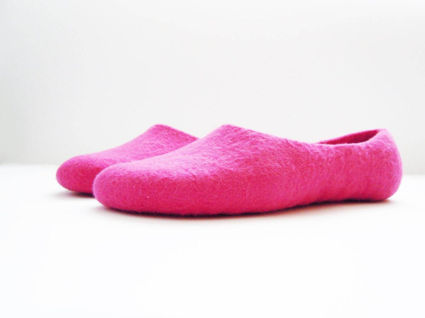 Simple Custom Color Wool Slippers - Unisex - Home Soul