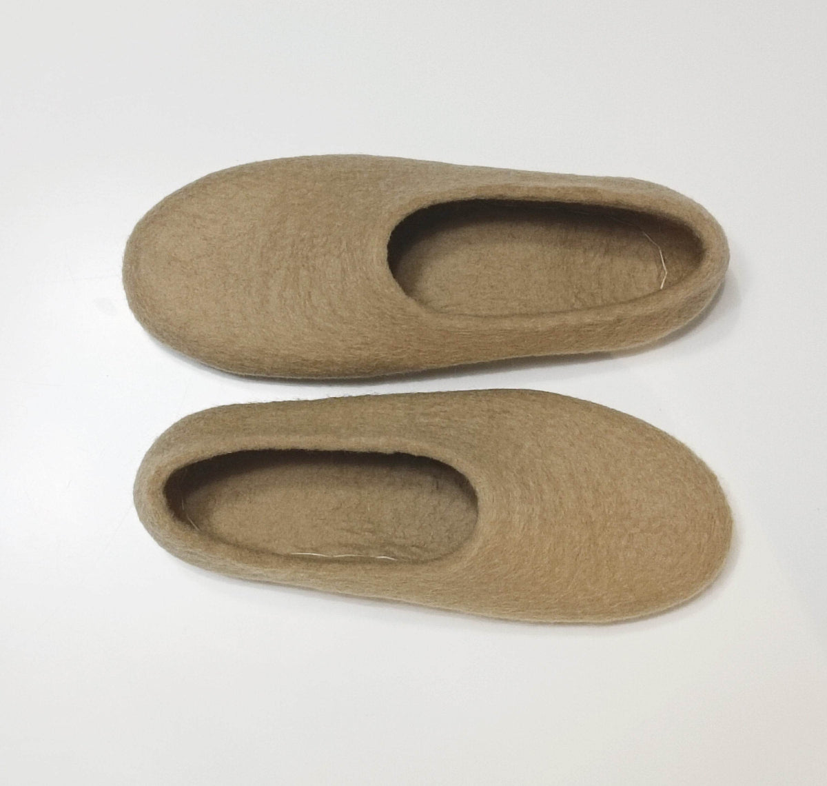 Custom Color Wool Slippers - Personalized House Shoes - Home Soul