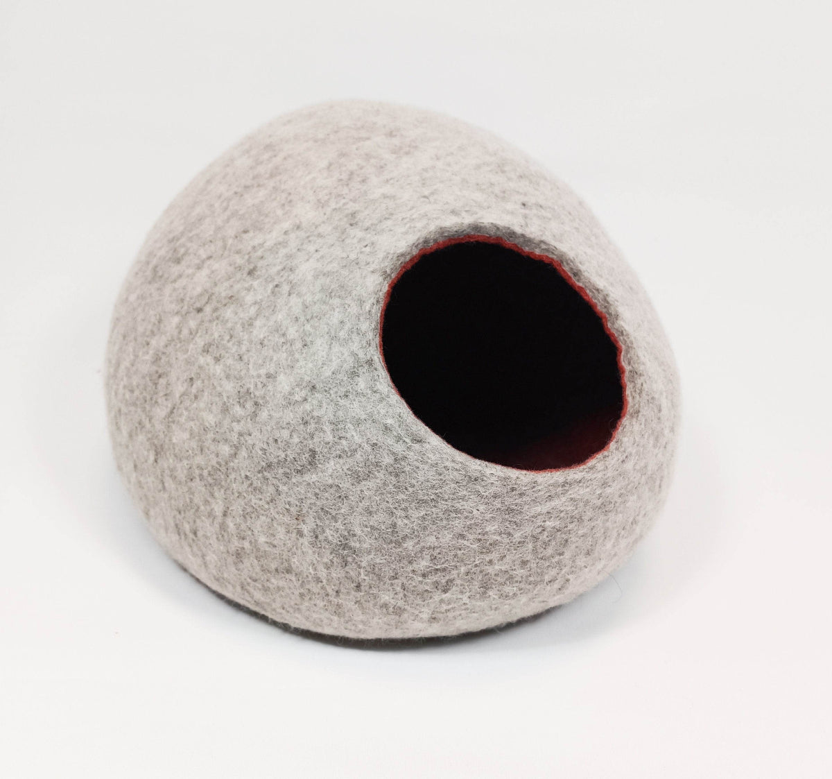 Bespoke Two Color Pet Bed - Handcrafted Cat Cave - Home Soul