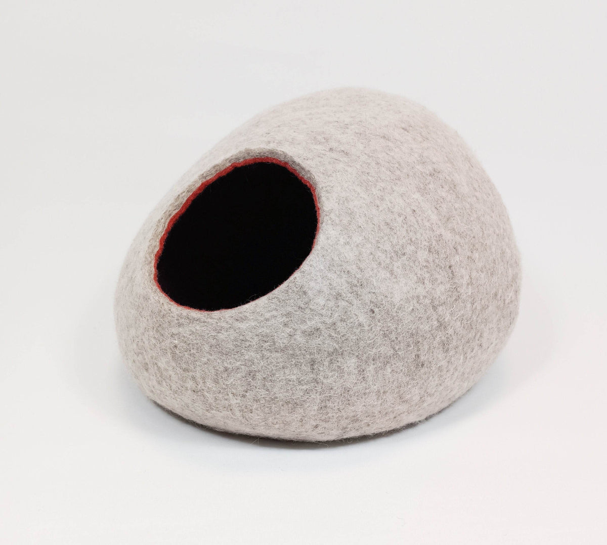Bespoke Two Color Pet Bed - Handcrafted Cat Cave - Home Soul