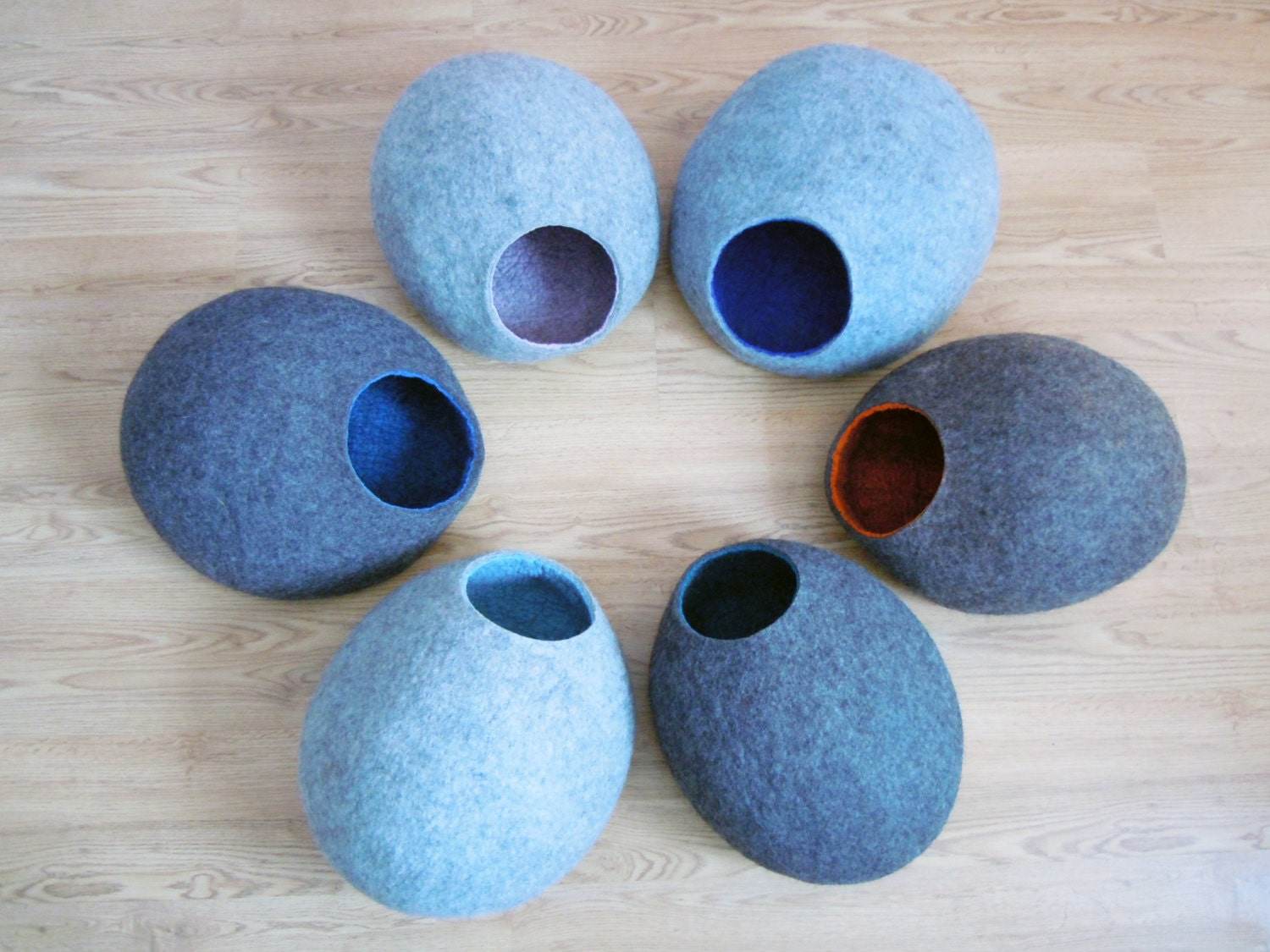 Custom Color Pet Bed - Cat Cave & Puppy Bed - Home Soul