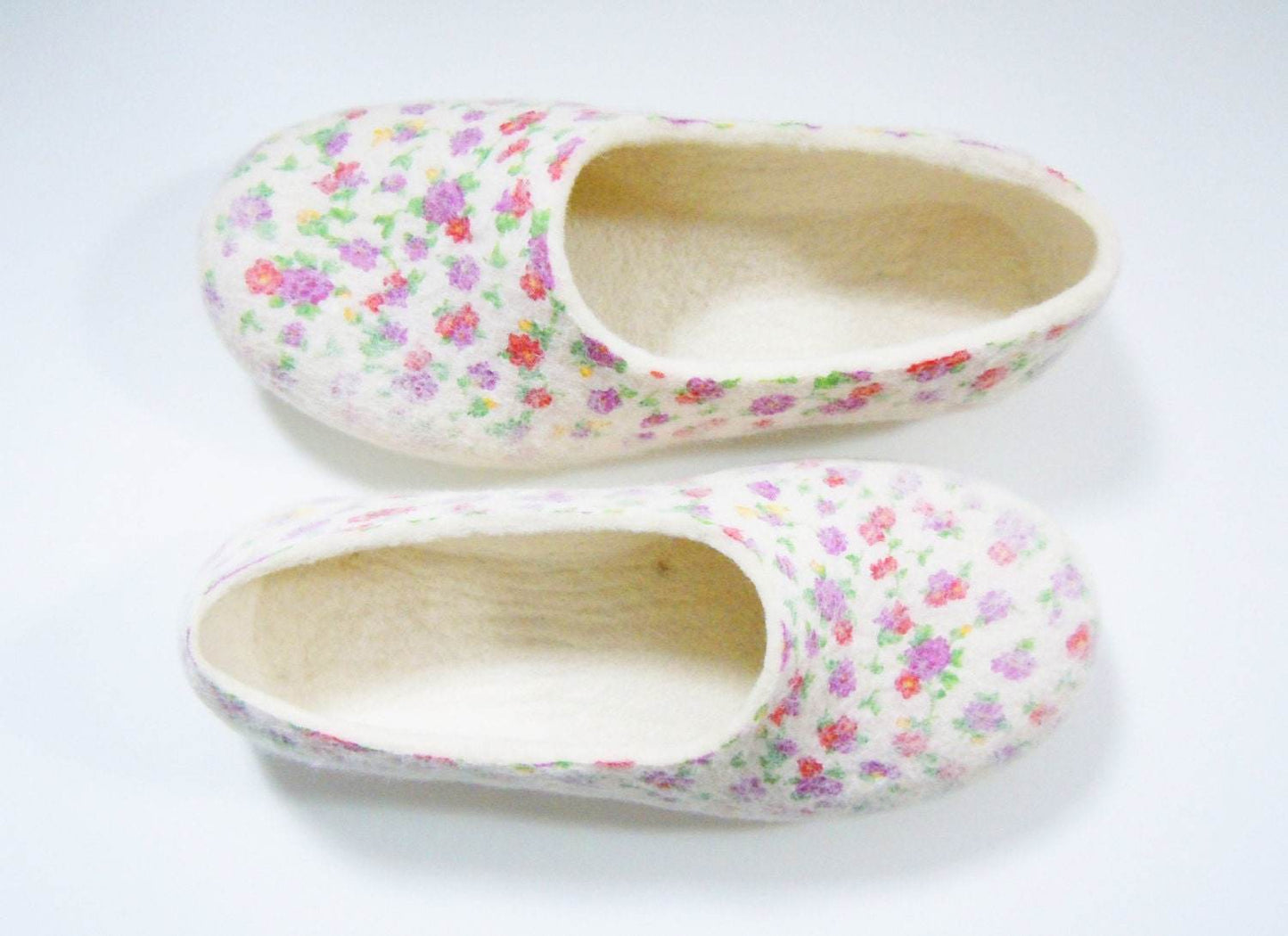Garden Flowers Slippers - Floral House Shoes - Home Soul